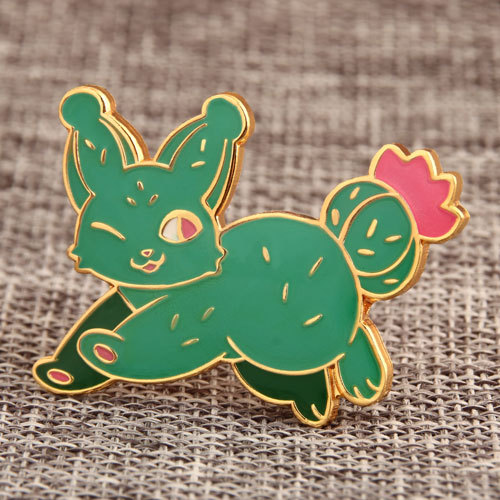 Cactus Rabbit Pins