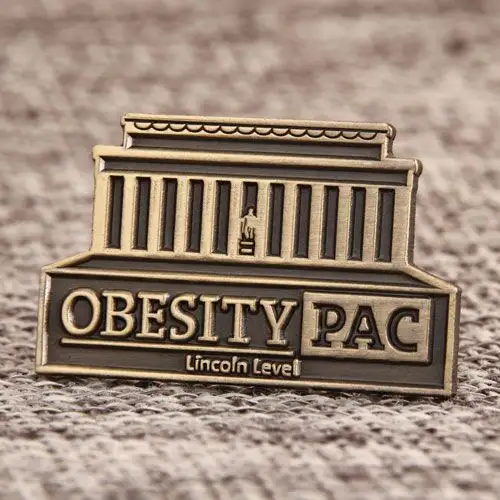 Obesity PAC Custom Lapel Pins