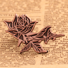Custom Antique Rose Pins