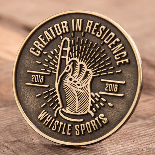 Whistle Sports Custom Pins 