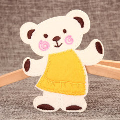 Baby Bear Embroidered Patches