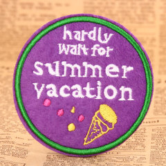 Summer Vacation Custom Patches