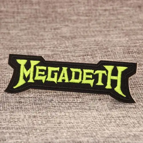 Megadeth Make Embroidered Patches Megadeth Make Embroidered Patches