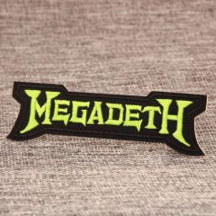 Megadeth Make Embroidered Patches