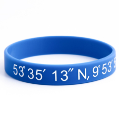 Blue Figure wristbands