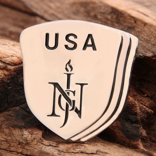 The USA Shied Custom Pins 
