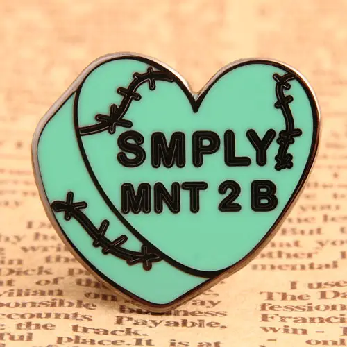 Mended Heart Custom Pins