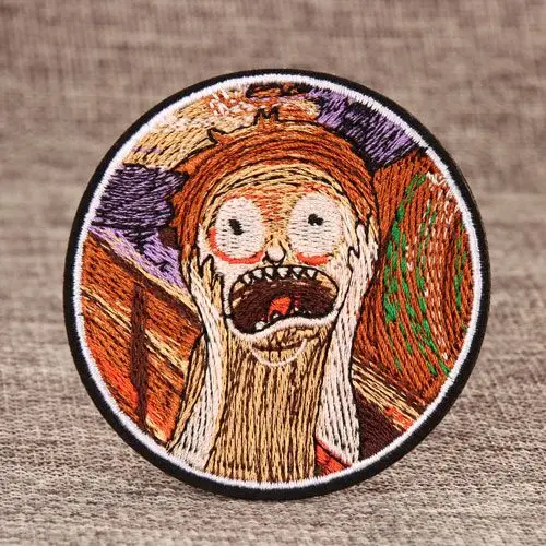 The Scream Custom Made Patches