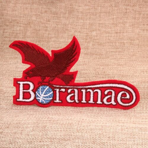 Large Brown Boramae Name Patches