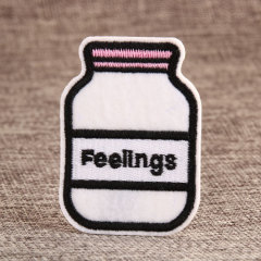 Feelings Bottle Custom Patches