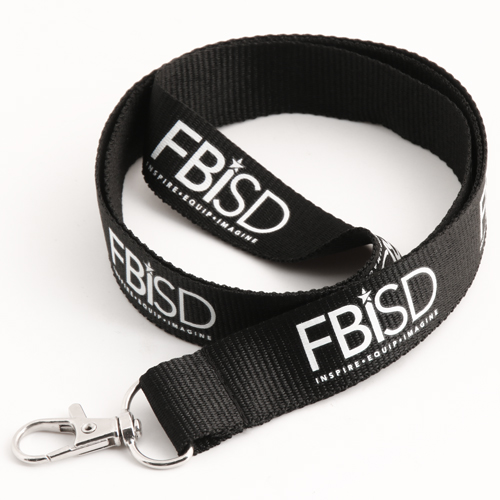 FBISD Black Lanyards