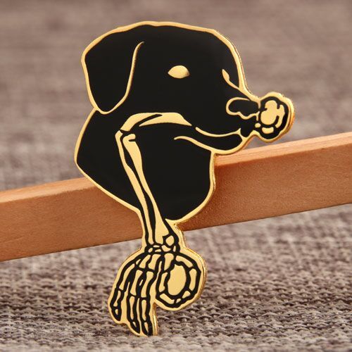 Black Dog Custom Lapel Pins