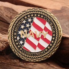 US Navy Veteran Challenge Coins