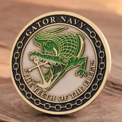  US Gator Navy Challenge Coins