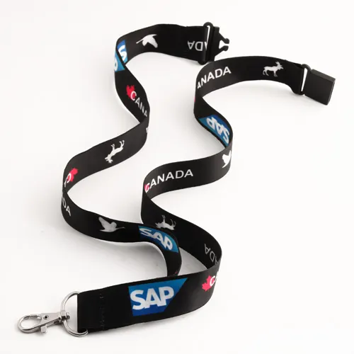 SAP Canada Black Lanyards