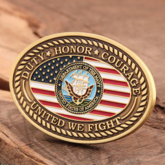 US Navy Flight Officer Challenge Coin