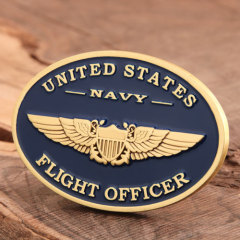 US Navy Flight Officer Challenge Coin