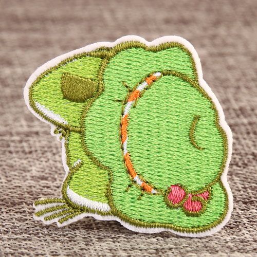 Travel Frog Custom Made Patches
