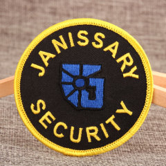 Janissary Security Embroidered Patches