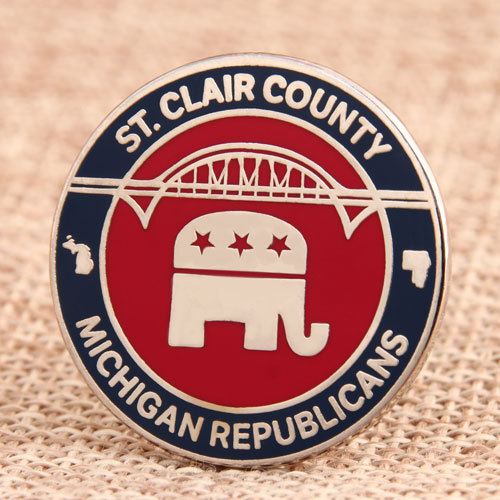 Custom Republican Pins