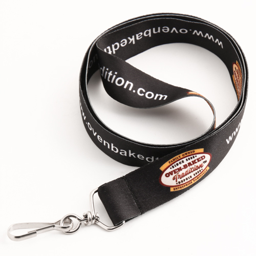 Oven-Baked Tradition Black Lanyards