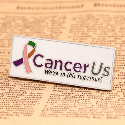 Cancer Us Custom Pins