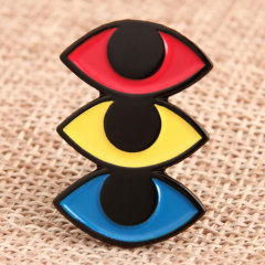 Custom Three Eyes Pins