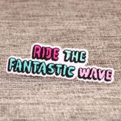 Ride The Fantastic Wave Make Custom Patches