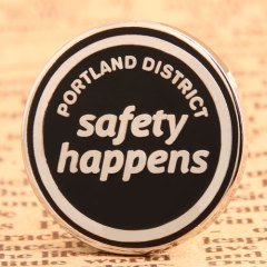 Safety Happens Custom Pins
