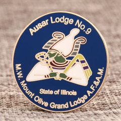 Grand Lodge Custom Lapel Pins