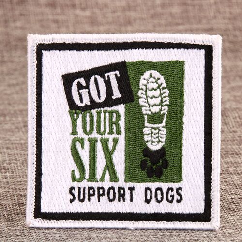 Support Dogs Custom Velcro Patches No Minimum 