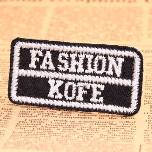  Fashion Kofe Embroidered Patches