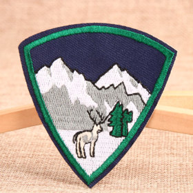 The Snow Deer Custom Patches