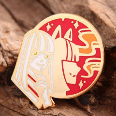Evil Girl Custom Pins