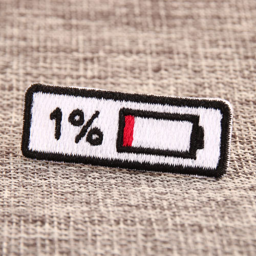 100% Embroidered Patches No Minimum