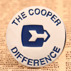 Cooper Difference Custom Pins