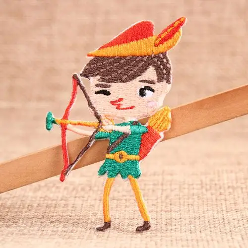 Warrior Embroidered Patches