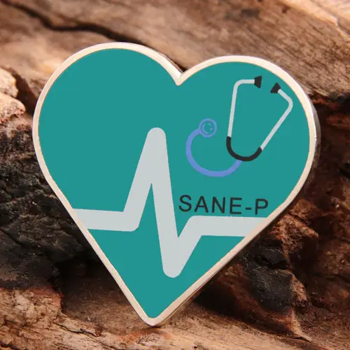 Heart Sane Custom Lapel Pins Heart Sane Custom Lapel Pins
