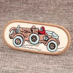 Racing Cars Custom Embroidered Patches No Minimum