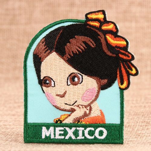 MEXICO Custom Embroidered Patches