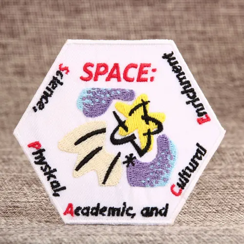 Space Custom Embroidered Patches