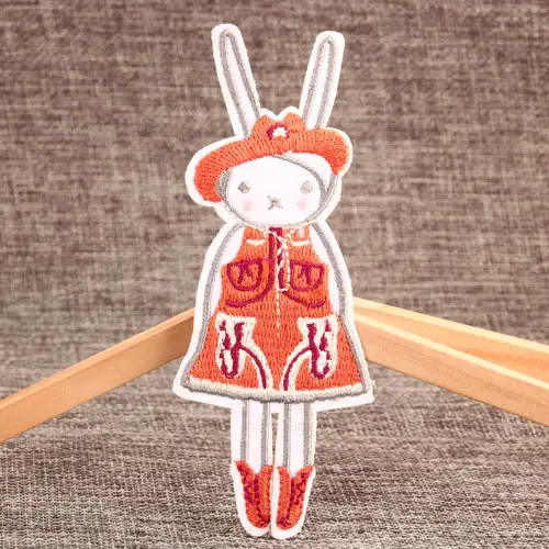 The Rabbit Custom Embroidered Iron On Patches