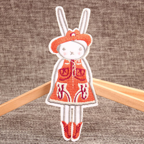 The Rabbit Custom Embroidered Iron On Patches