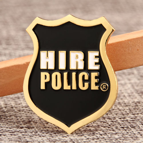 Hire Police Custom Pins