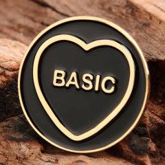 Basic Heart Custom Lapel Pins