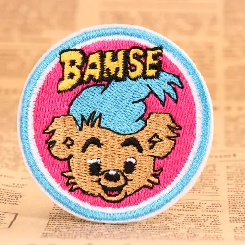 Bamse Custom Made Patches Bamse Custom Made Patches