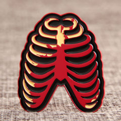 Blood Lung Custom Pins