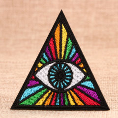 Colorful Eye Custom Made Patches