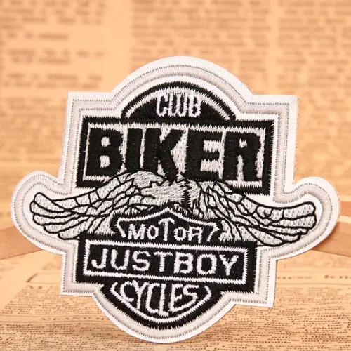 Biker Custom Embroidered Patches