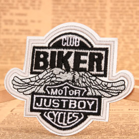 Biker Custom Embroidered Patches